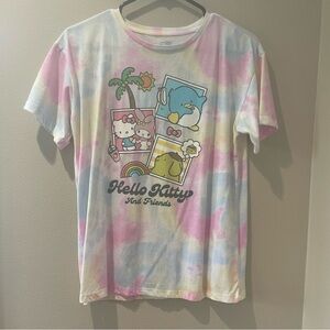 Hello Kitty Tie-Dye Short Sleeve Tee